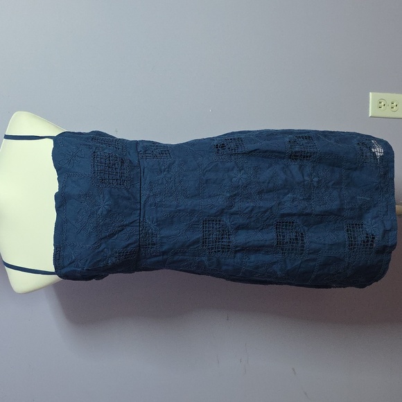 wild fable Dresses & Skirts - Wild Fable Blue Open‎ Back Lined Summer Dress